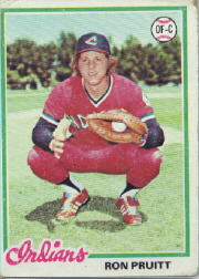 1978 Topps Baseball Cards      198     Ron Pruitt